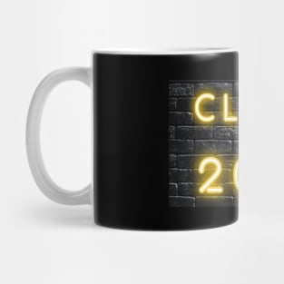 Class of 2021 Neon Sign Yellow Mug